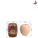 Masturbador Egg com Saliências Internas – Madeira