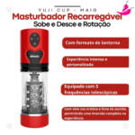 Masturbador Recarregável com Rotação - MAIG M3