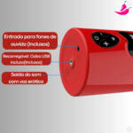 Masturbador Recarregável com Rotação - MAIG M3