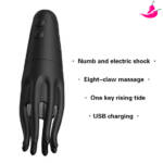 Vibrador Masculino 2 em 1 Polvo Recarregável – Octupus