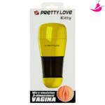 Vagina Lanterna Dourada em Cyberskin - Pretty Love Kitt