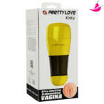 Vagina Lanterna Dourada em Cyberskin - Pretty Love Kitt
