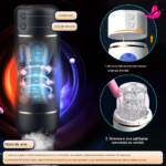 Masturbador Lanterna Recarregável com Voz – SenseTight