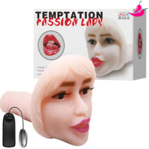 Masturbador Rosto Realístico Feminino - Tempation Lady