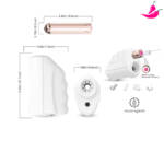 Mini Masturbador Simulador Anal com Bullet – VelvetThrill