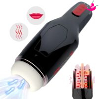Masturbador Recarregável com Vagina Transparente - VibeVision