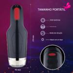 Masturbador Recarregável com Vagina Transparente - VibeVision