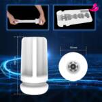 Masturbador Recarregável com Vagina Transparente - VibeVision