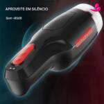 Masturbador Recarregável com Vagina Transparente - VibeVision