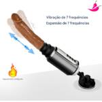 Masturbador Feminino com Prótese em Cyberskin - Wolv