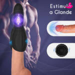 Masturbador Masculino em Formato de Capa - Woodblock