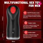 Masturbador Masculino com Formato de Lanterna - ZenithFlow