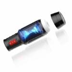 Masturbador Lanterna 3 com Vibro - EchoPulse Dibe