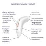 Satisfyer Pro Plus - Vibrador Com 11 Modos de Ondas de Pressão à Prova D’Água
