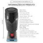 Masturbador Lanterna 3 com Vibro - EchoPulse Dibe