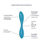 Satisfyer G-Spot Flex 1 - Vibrador Ponto G com 12 Modos de Vibração à Prova D’Água