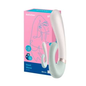 Satisfyer Heat Wave - Aquece e Estimula Ponto G e Clitóris e Controle via APP