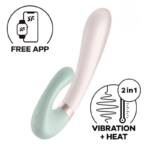 Satisfyer Heat Wave - Aquece e Estimula Ponto G e Clitóris e Controle via APP