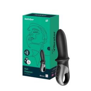Satisfyer Hot Passion - Vibrador Anal com Função de Aquecimento e Controle via APP