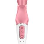 Satisfyer Hug Me - Vibrador Ponto G com Estimulador de Clitóris e Controle via APP