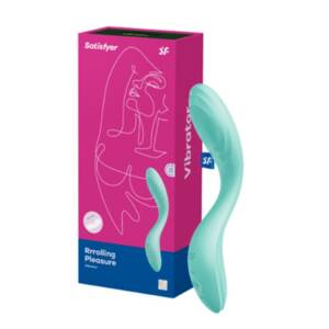 Satisfyer Rrrolling Pleasure - Vibrador Ponto G com 12 Modos de Vibração à Prova D’Água