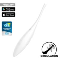 Satisfyer Twirling Joy - Vibrador Estimulador de Clitóris com Controle via APP