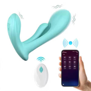 Vibrador Íntima Pulse 4 em 1 - 9 modos de vibração, 9 modos de batidas e controle por aplicativo