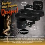 Algema Bracelete com Tiras – Conforto e Dominação para Seus Jogos a Dois