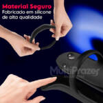 Anel Peniano Vibratório Titan - 10 Modos de Vibrações Poderosas