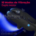 Anel Peniano Vibratório Titan - 10 Modos de Vibrações Poderosas