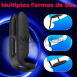 Anel Peniano Vibratório Titan - 10 Modos de Vibrações Poderosas