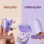 Bliss Kiss - Vibrador Bullet & Sugador Poderoso