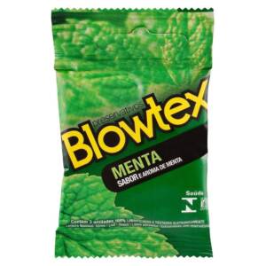 Preservativos Blowtex Sabor e Aroma com 3 unidades - Tutti Frutti