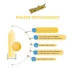Preservativo Blowtex Prazer Prolongado com Efeito Retardante – 3 Unidades