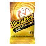 Preservativo Blowtex Prazer Prolongado com Efeito Retardante – 3 Unidades