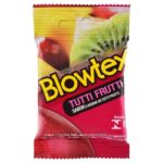 Preservativos Blowtex Sabor e Aroma com 3 unidades - Tutti Frutti