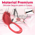 Vibrador de Calcinha Orla - Calcinha Vibratória e Anel Peniano