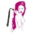 Chicote com 8 Tiras de 40cm Pau Brasil