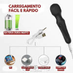 Vibrador Varinha Mágica - Estimulador Poderoso de Ponto G