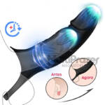 Extensor Peniano Vibratório - Aumento do Tamanho e Maior Duração na Cama