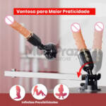 Vibrador Feminino Glow Euphoria - 3 em 1 Movimento Vai e Vem Vibra e Aquece