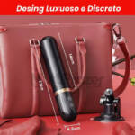 Vibrador Feminino Glow Euphoria - 3 em 1 Movimento Vai e Vem Vibra e Aquece