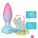 Plug Anal 2 em 1 GlowPlug- Plug com Vibrador Duplo