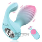 Plug Anal 2 em 1 GlowPlug- Plug com Vibrador Duplo