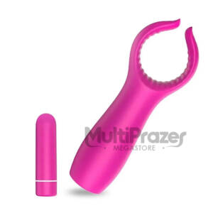 Vibrador Grant Duplo Prazer - Vibrador de Casal Bullet e Anel Vibratório para Penetração