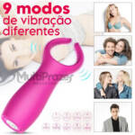 Vibrador Grant Duplo Prazer - Vibrador de Casal Bullet e Anel Vibratório para Penetração