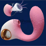 Vibrador Feminino Ponto G Imenso Prazer - 10 Modos de Sucção e Vibração no Ponto G