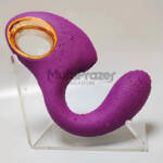 Vibrador Feminino Ponto G Imenso Prazer - 10 Modos de Sucção e Vibração no Ponto G