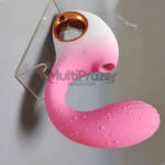 Vibrador Feminino Ponto G Imenso Prazer - 10 Modos de Sucção e Vibração no Ponto G