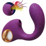 Vibrador Feminino Ponto G Imenso Prazer - 10 Modos de Sucção e Vibração no Ponto G